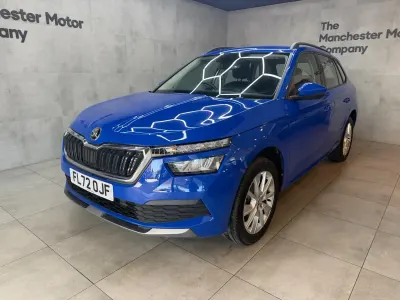 Used Skoda Kamiq SE 115 HP (84 kW) 2022 Blue SUV
