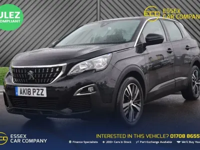 Used Peugeot 3008 Active 130 HP (95 kW) 2018 Black SUV