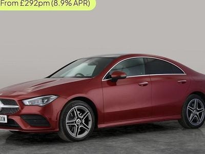 Used Mercedes CLA250e AMG Line Premium Plus 218 HP (160 kW) 2022 Red Sedan