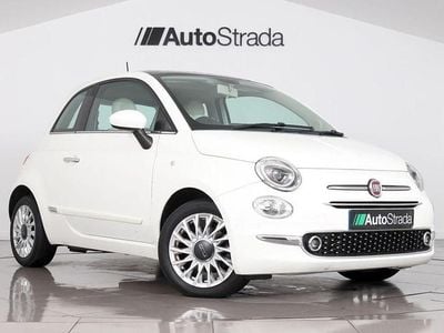 White Used 2015 Fiat 500 Lounge Hatchback | £5,449 (Fair price)
