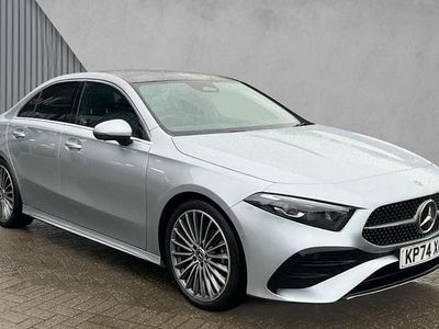 Metallic paint hightech silver Used 2024 Mercedes A200 AMG Line Premium Plus | £26,690 (Expensive)