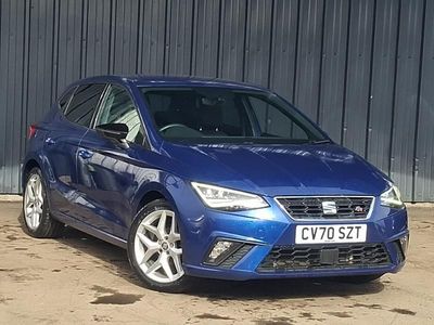 Used Seat Ibiza FR 95 HP (69 kW) 2021 Blue Hatchback