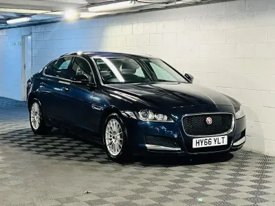 Used Jaguar XF Prestige 2016 Blue Sedan