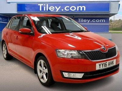 Red Used 2016 Skoda Rapid SE Hatchback | £5,690 (Fair price)