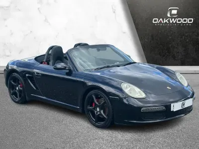 Used Porsche Boxster 245 HP (180 kW) 2008 Black Cabriolet