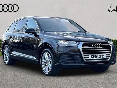 Used Audi Q7 S-Line 228 HP (167 kW) 2019 Black SUV