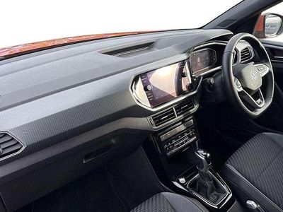 Used VW T-Cross R-line 110 HP (80 kW) 2023 Orange SUV