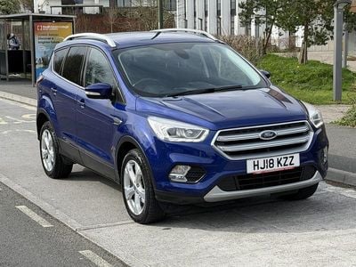 Used Ford Kuga Titanium 150 HP (110 kW) 2018 Blue SUV
