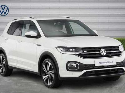 Used VW T-Cross R-line 115 HP (84 kW) 2020 Pure white SUV