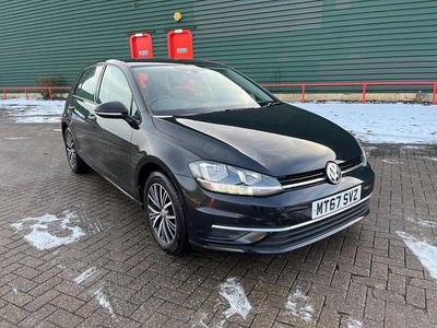 Used VW Golf VII SE 115 HP (84 kW) 2017 Black Hatchback