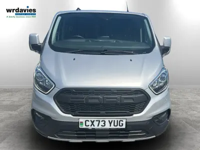 Used Ford Transit Custom 130 HP (95 kW) 2023 Moondust silver Van
