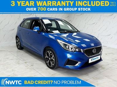 Used MG MG3 Exclusive 106 HP (77 kW) 2019 Blue Hatchback