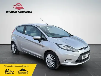 Used Ford Fiesta 82 HP (60 kW) 2010 Silver Hatchback