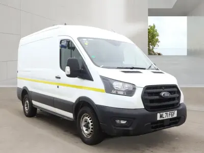 Used Ford Transit 130 HP (95 kW) 2021 White Van