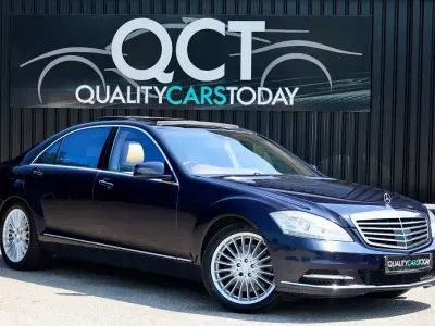 Used Mercedes S500L 382 HP (280 kW) 2010 Blue Sedan