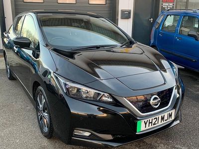 Black Used 2021 Nissan Leaf Hatchback | £8,495 (Fair price)