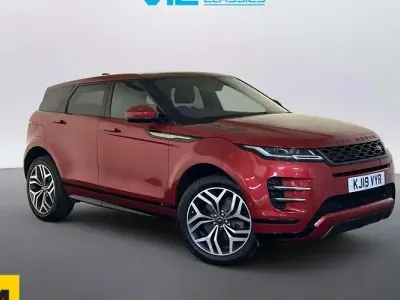 Used Land Rover Range Rover evoque HSE Dynamic 182 HP (133 kW) 2019 Red SUV