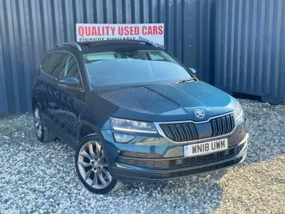 Gebraucht Skoda Karoq 150 PS (110 kW) 2018 Blau SUV