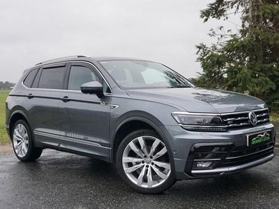 Grey Used 2021 VW Tiguan Allspace R-line SUV | £22,495 (Super price)
