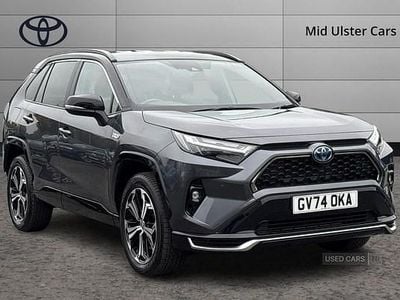 Grey/black Used 2024 Toyota RAV4 Hybrid Premium SUV | £37,495 (Expensive)