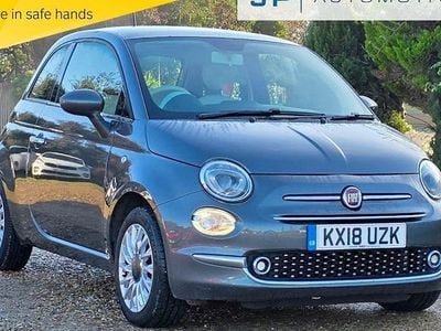 Grey Used 2018 Fiat 500 Lounge Hatchback | £5,995 (Fair price)