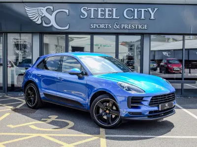 Used Porsche Macan S 2020 Blue SUV