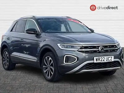 Used VW T-Roc Style 150 HP (110 kW) 2022 Grey SUV