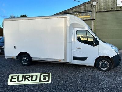 used Vauxhall Movano LOW LOADER LUTON 4.2M LOAD LENGTH AIR CON EURO 6+VAT