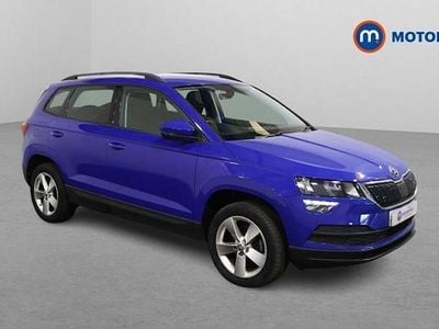 Used Skoda Karoq SE 116 HP (85 kW) 2020 Blue SUV