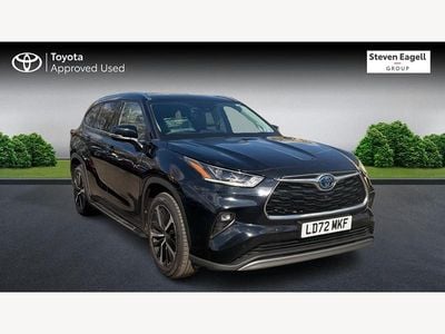 Used Toyota Highlander Premium 2022 Black SUV