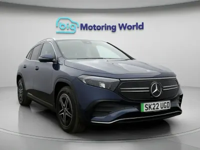 Used Mercedes EQA250 AMG line 139 kW (190 HP) 2022 Blue SUV