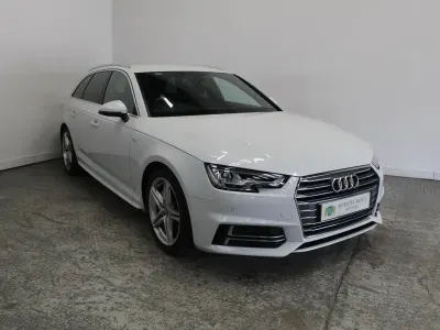 Used Audi A4 S-Line 2017 White Estate