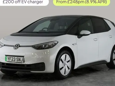 Used VW ID.3 Pro Performance 150 kW (204 HP) 2023 White Hatchback