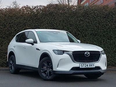 White Used 2024 Mazda CX-60 Exclusive-Line SUV | £27,498 (Fair price)