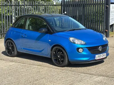 Used Vauxhall Adam 70 HP (51 kW) 2019 Blue Hatchback