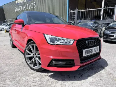 Used Audi A1 Sportback Black Edition 150 HP (110 kW) 2016 Red Hatchback