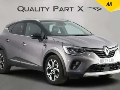 Used Renault Captur Techno 90 HP (66 kW) 2023 Grey/black SUV
