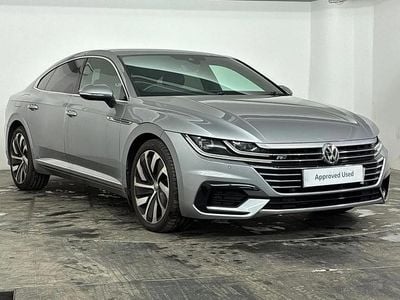 Used VW Arteon R-line 150 HP (110 kW) 2018 Silver Sedan