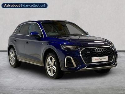 Used Audi Q5 S-Line 204 HP (150 kW) 2023 Blue SUV