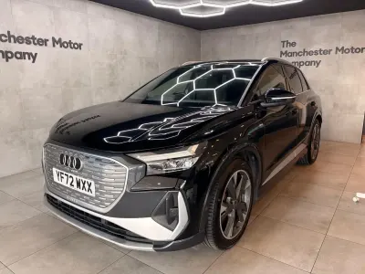 Used Audi Q4 e-tron S-Line 150 kW (204 HP) 2023 Black SUV