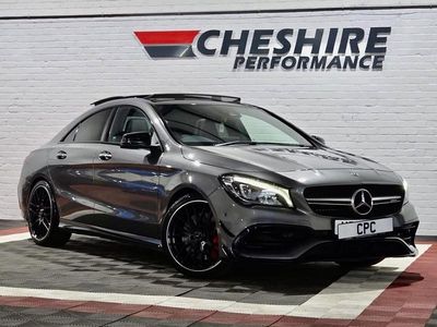 Grey Used 2017 Mercedes CLA45 AMG Sedan | £24,990 (Expensive)