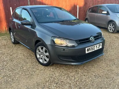 Used VW Polo SE 85 HP (62 kW) 2010 Grey Hatchback