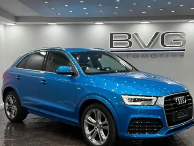 Używany Audi Q3 S-line plus 184 KM (135 kW) 2016 Niebieski SUV