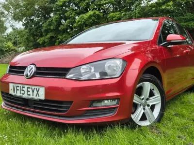 Used VW Golf VII Match 110 HP (80 kW) 2015 Red Hatchback