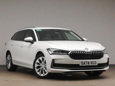 White Used 2024 Skoda Superb SE L Estate | £26,798 (A bit pricey)