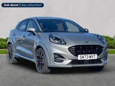 Second-hand Ford Puma ST-Line X 2023 Argintiu SUV