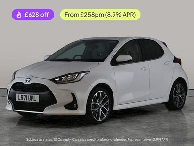 Used Toyota Yaris Hybrid 116 HP (85 kW) 2021 White Hatchback