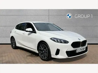 Used BMW 120 Sport Line 154 HP (113 kW) 2024 White Hatchback