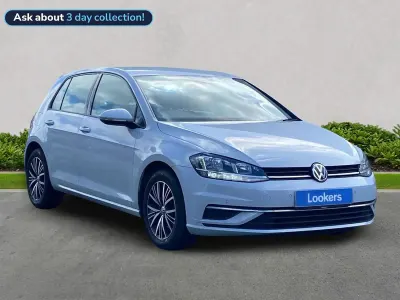 Used VW Golf VII SE 115 HP (84 kW) 2018 Silver Hatchback