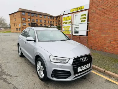 Used Audi Q3 S-Line 184 HP (135 kW) 2017 Silver SUV